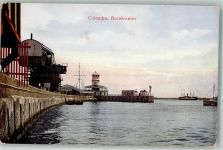 Colombo Foto AK Hafen