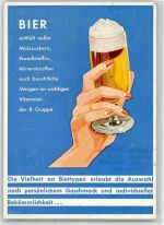 Bierglas Deutscher Brauereibund Werbung Bier