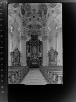 88427 W7953 Steinhausen b Bad Schussenried GLASNEGATIV Kirche