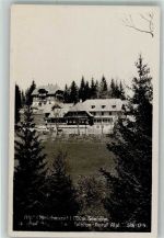 Bruggraber´s Waldheimathof 1939 Foto AK Hotel
