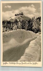 Jeschken Jested Winter Rodelbahn Hotel