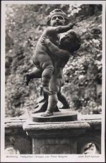 97070 W8700 Würzburg um 1930/40 - Würzburg, Hofgarten: Gruppe von Peter Wagner.,Emil Hartmann AKU1