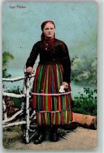 Warschau Warszawa Tracht Tracht Polen Foto AK