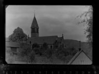 67305 W6719 Ramsen , Pfalz GLASNEGATIV Kirche