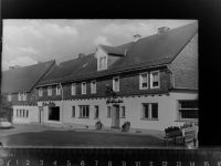57334 W5928 Feudingen , Kr Wittgenstein GLASNEGATIV Café Müller