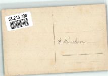 W8000 München Ort handschriftlich Volksschauspiel