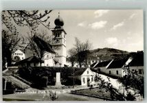 8182 Puch bei Weiz 1965 Foto AK Kirche Denkmal
