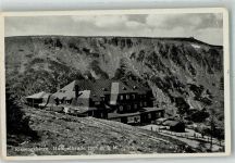 Hampelbaude Foto AK Gasthaus