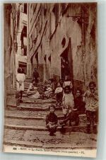 06000 Nice Nizza Foto AK Kinder Gasse La Ruelle Saint -Francois