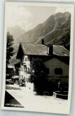 6444 Oberlängenfeld 1932 Foto AK Straßenszene