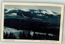 Reifträgerbaude 1942 Foto AK Hüttenstempel Riesengebirge Schneegrube