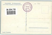 Schlingelbaude 1928 Foto AK Hüttenstempel