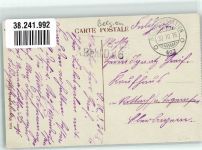 Leuze Hainaut 1916 Foto AK la Grand Place Feldpost Nr. 402