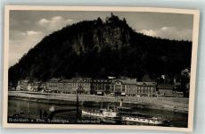 Decin Tetschen-Bodenbach Foto AK Raddampfer Burg Schäferwand
