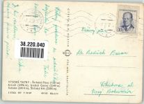 Strbske Pleso Tschirmer See 1957 Foto AK Hohe Tatra