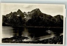 Nordkapp 1929 Foto AK Raftsund Stempel Nordkap