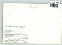 59846 W5768 Langscheid , Sorpesee FOTO KEINE AK Winter Skilangläufer