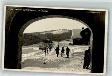 Bödele 1936 Gebrauchsspuren Winter