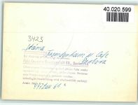 37441 W3423 Steina , Südharz FOTO KEINE AK Fremdenheim u. Café Barbara Innenaufnahme