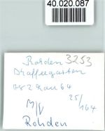 31840 W3253 Rohden FOTO KEINE AK Kaffeegarten