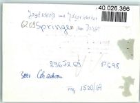 65321 W6209 Springen , Untertaunus FOTO KEINE AK Luftaufnahme Jagdschloß u. Jägerlehrhotel
