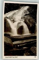 94252 W8371 Bayerisch Eisenstein Foto AK Geigenbachfall