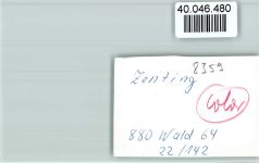 94579 W8359 Zenting FOTO KEINE AK Ortsansicht