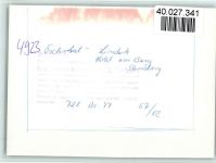 32699 W4923 Extertal FOTO KEINE AK Hotel Zur Burg Sternberg