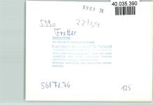 57413 W5950 Fretter FOTO KEINE AK Luftaufnahme
