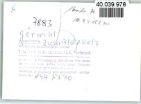 79733 W7883 Görwihl FOTO KEINE AK Zum Alde Hotz