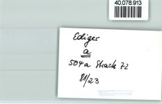 56814 W5591 Ediger FOTO KEINE AK Spitzer Turm