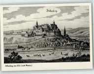 35683 W6340 Dillenburg - Stich um 1650 nach Merian