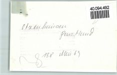 66620 W6696 Otzenhausen FOTO KEINE AK Pension Hand Innenaufnahme Speisesaal