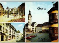 07545 O6500 Gera - Zschochernstraße Große Kirchstraße Rathaus