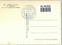37600 Loches - Loggia du Chateau Schloß