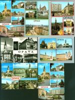 Opava Troppau Kleinposten bis 20 Lot mit 15 AK, 1972-1986; überwiegend gute Erhaltung, gelaufen