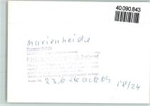 51709 W5277 Marienheide FOTO KEINE AK VDH Erholungsheim