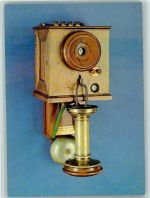 Fernsprechapparat um 1885 Telefon