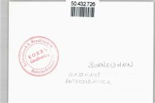 61462 W6240 Schneidhain , Taunus - Foto Gasthaus Rothenbacher Lampe Tisch Stuhl