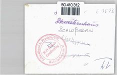 61479 W6246 Schloßborn - Foto-Karte