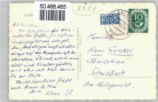 91349 W8551 Egloffstein - Baum Haus Wiese