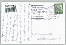 48527 W4460 Nordhorn - THeater Bahnhof Bank Brunnen Auto Baum