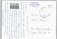 41460 W4040 Neuss - Hafen Fluss Schiff Rosengarten Tor Dom