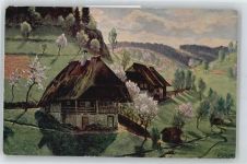 Aug.Simon , Gutach Schwarzwald Maler