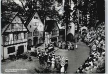 78132 W7746 Hornberg , Schwarzwaldbahn - Das Harnberger Schießen, Freilichtbühne