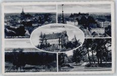 18273 O2600 Güstrow - Schloß, Kirche, Rosengarten