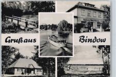 15754 O1601 Bindow - Gasthaus Tante Anna, Schiff, An der Dahme