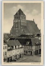 17489 O2200 Greifswald , Hansestadt - Kirche