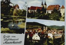 71540 W7157 Murrhardt - Kirche Turm Panorama AKU1