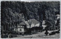 01824 O8325 Rosenthal , Sächs Schweiz Gebrauchsspuren Gaststätte Ottomühle, Bielatal